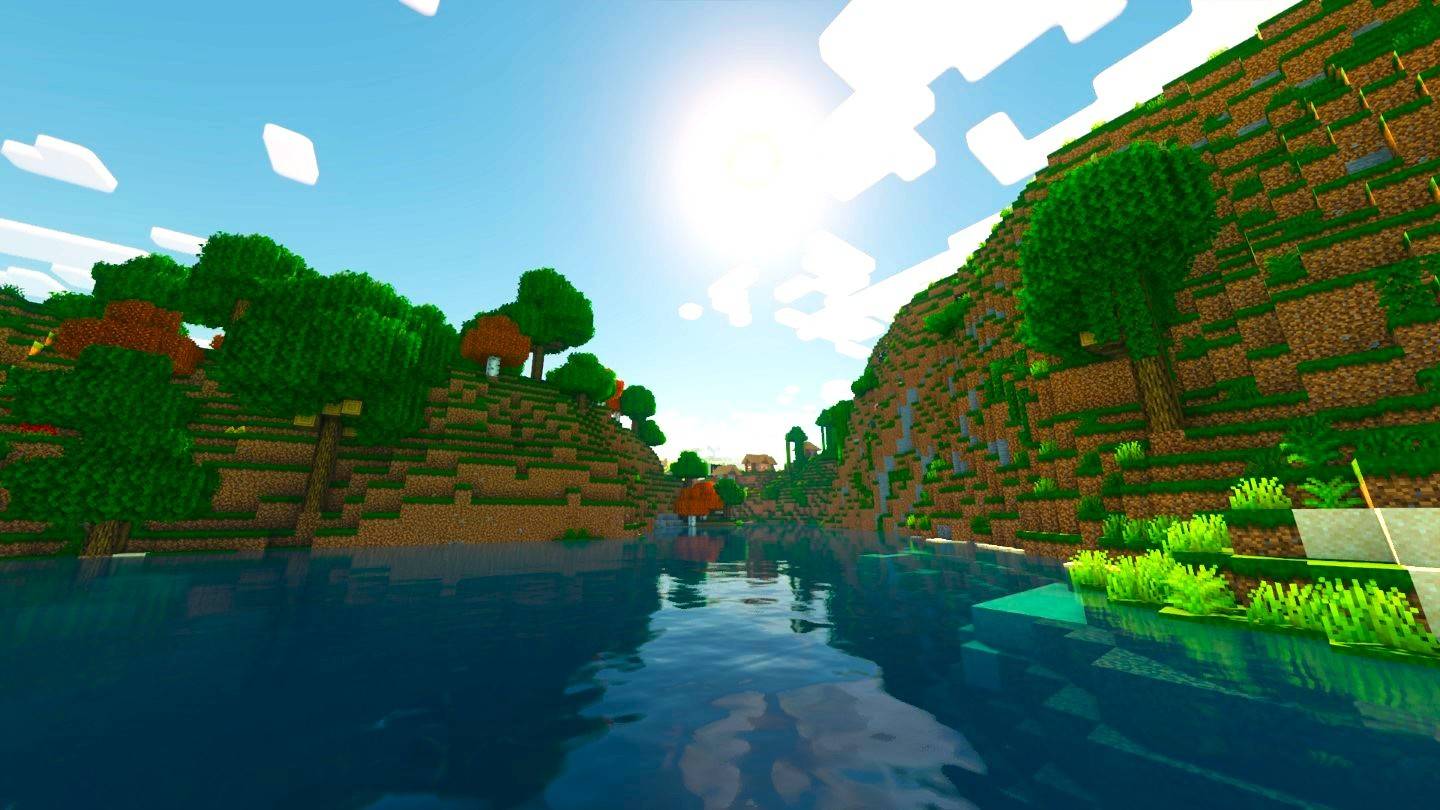 Simpleng aritmetika sa Minecraft: Paghahati sa screen sa mga bahagi