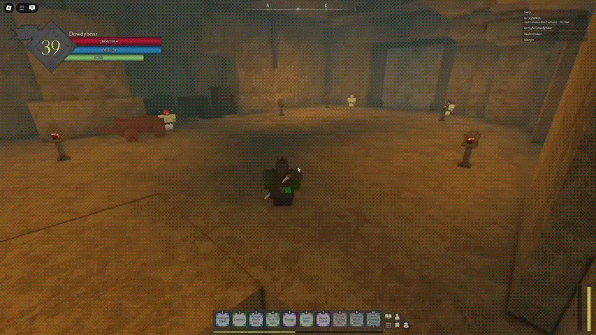 Player navigating to the Troll Cave in Rune Slayer