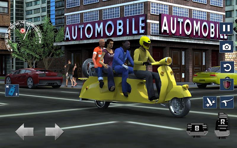 Bus Bike Taxi Bike Games應用截圖第3張