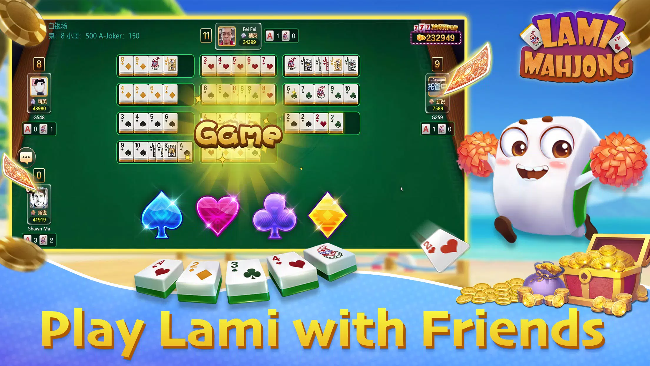 Lami Mahjong Capture d'écran 1