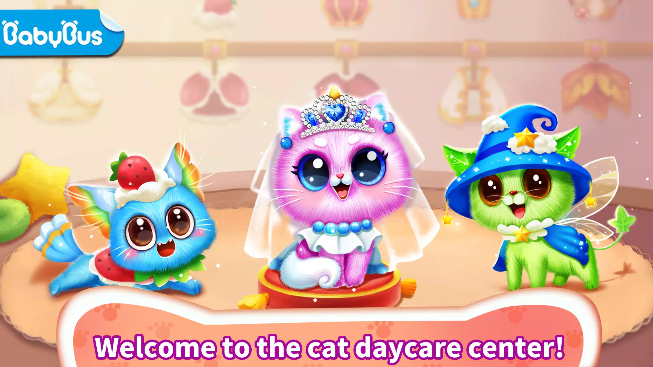 Little Panda: Baby Cat Daycare Tangkapan skrin 0