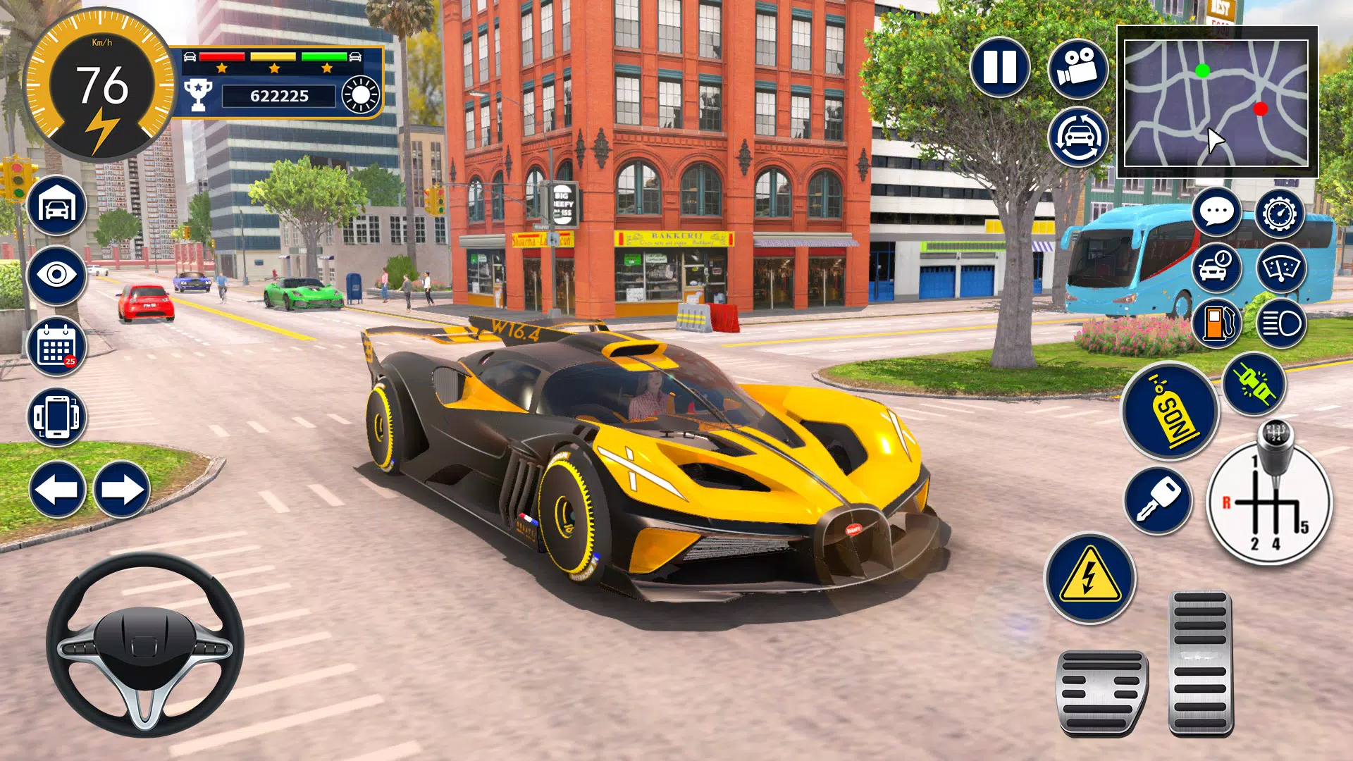 Schermata Bugatti Game Car Simulator 3D 1