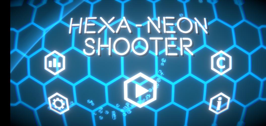 Hexa-Neon Shooter應用截圖第2張