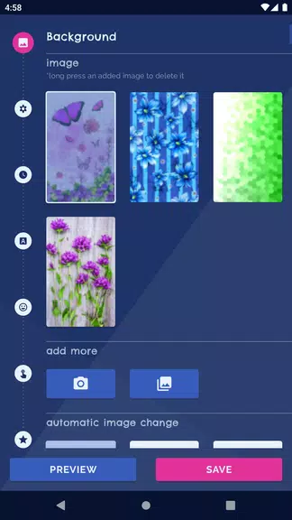 Abstract Live Wallpaper Themes ဖန်သားပြင်ဓာတ်ပုံ 0