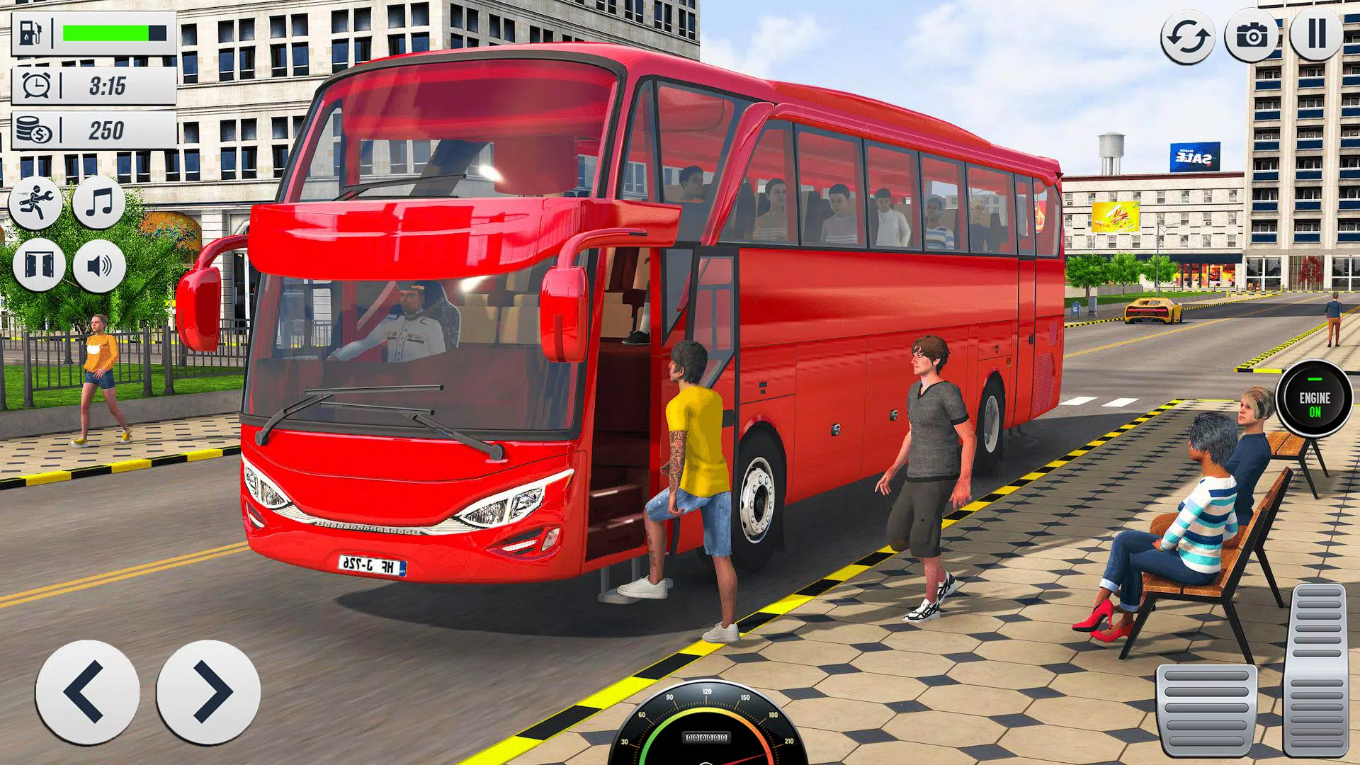 Highway Bus Driving Simulator ဖန်သားပြင်ဓာတ်ပုံ 2