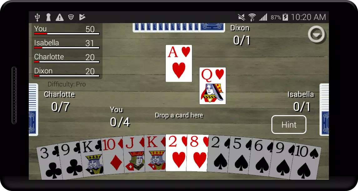 Spades Card Classic Capture d'écran 3