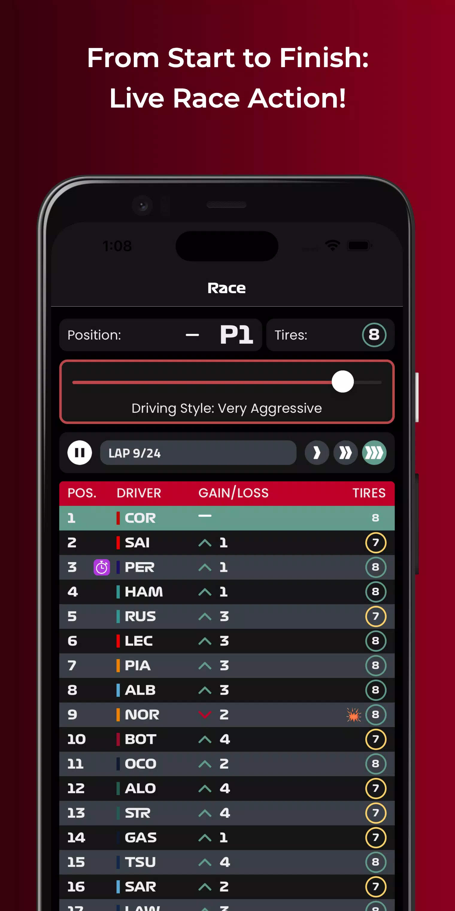 Motorsport Racer Career Game應用截圖第1張