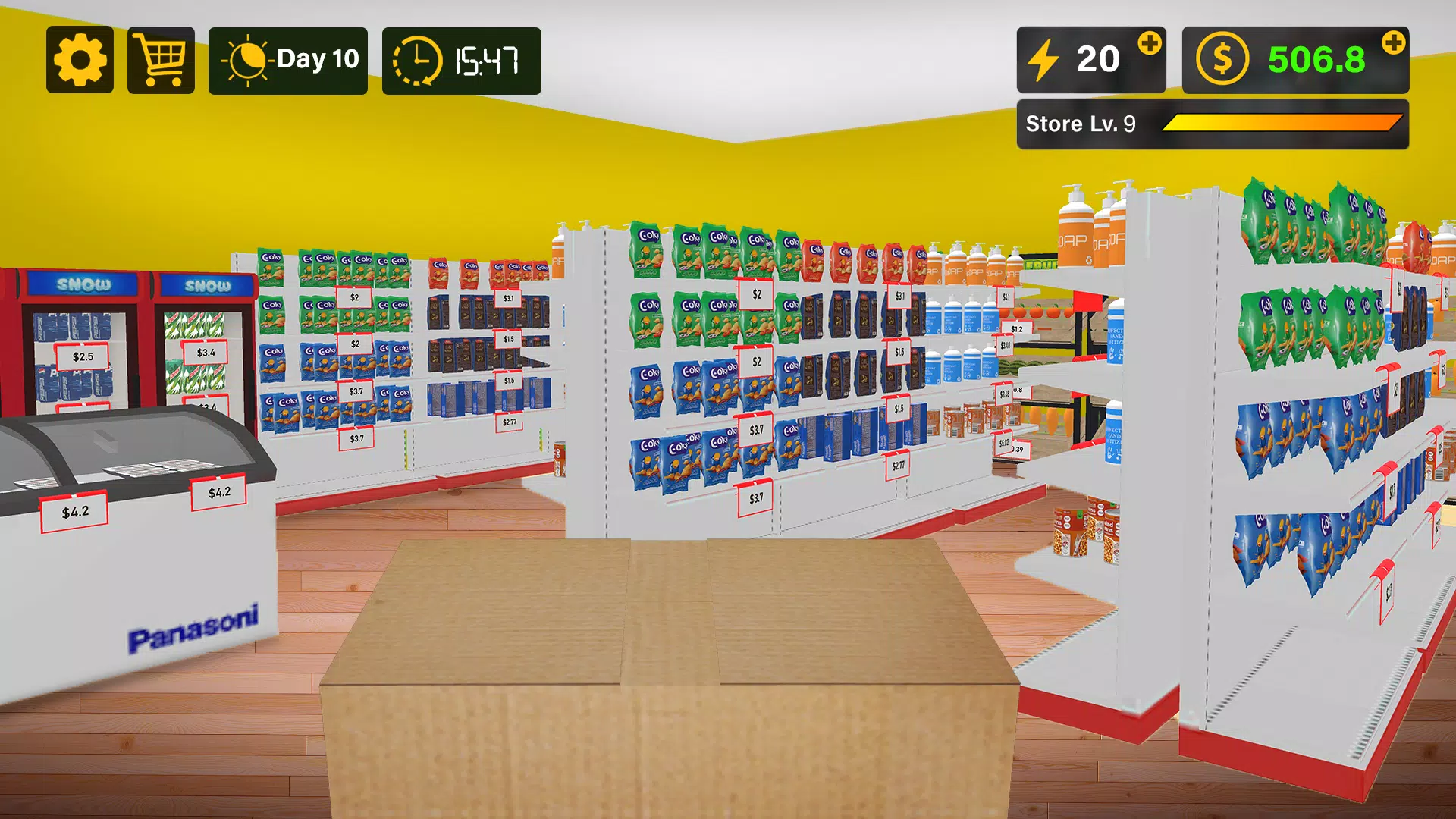 Supermarket 3D Simulation Game Captura de tela 2