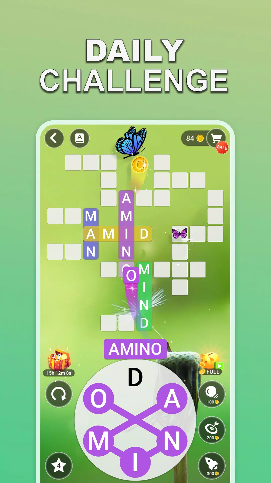 Word Rainbow - A crossword game Capture d'écran 2