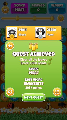 WordBuzz: The Honey Quest應用截圖第3張