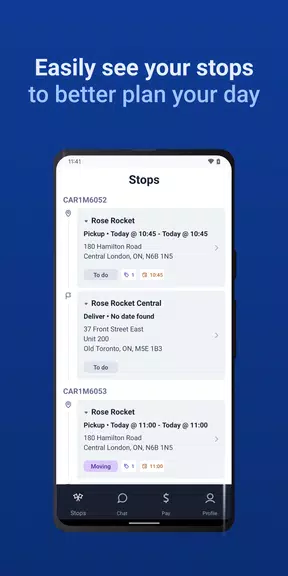 Rose Rocket Truck Driver 스크린샷 0