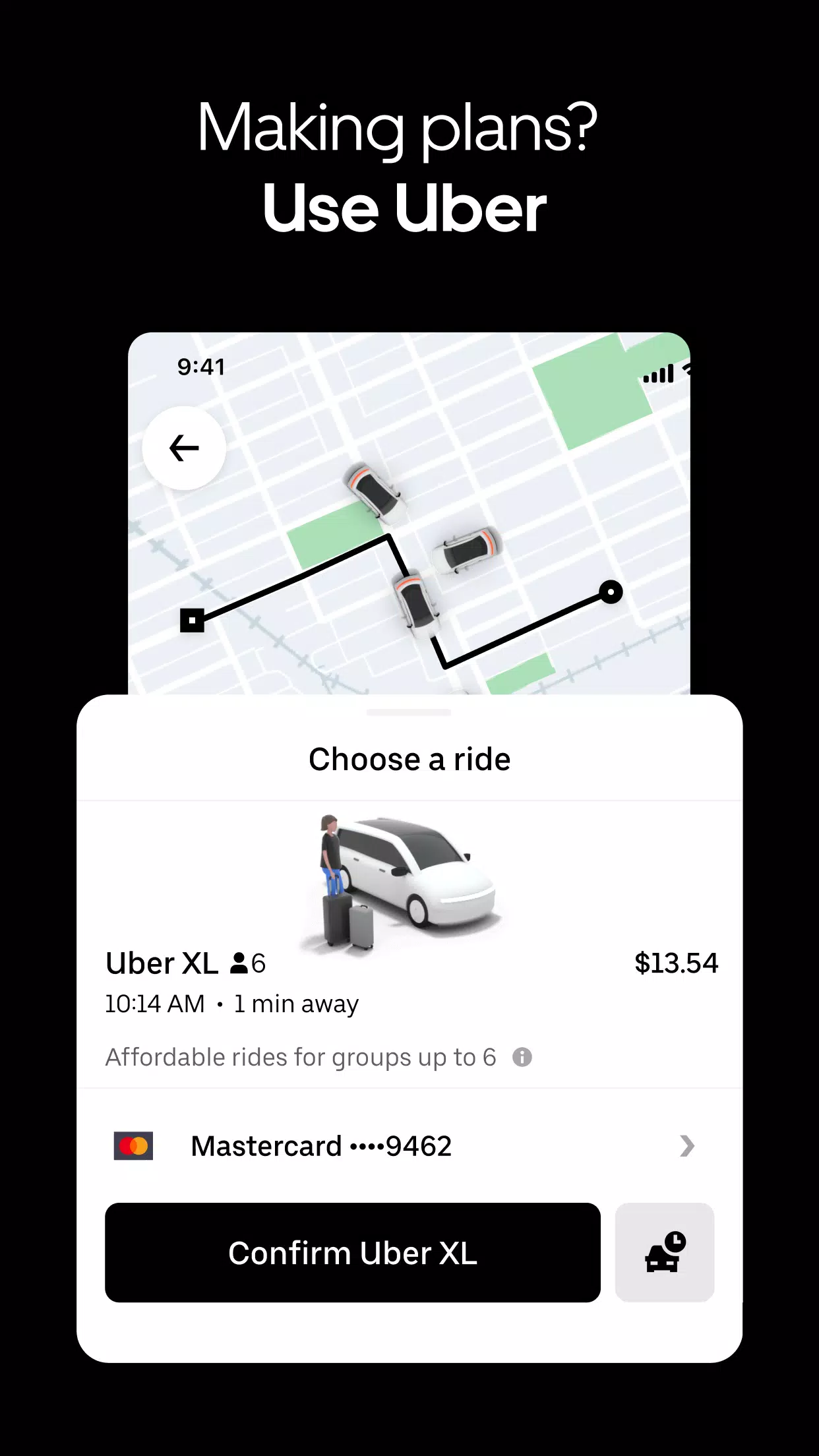 Uber ภาพหน้าจอ 3