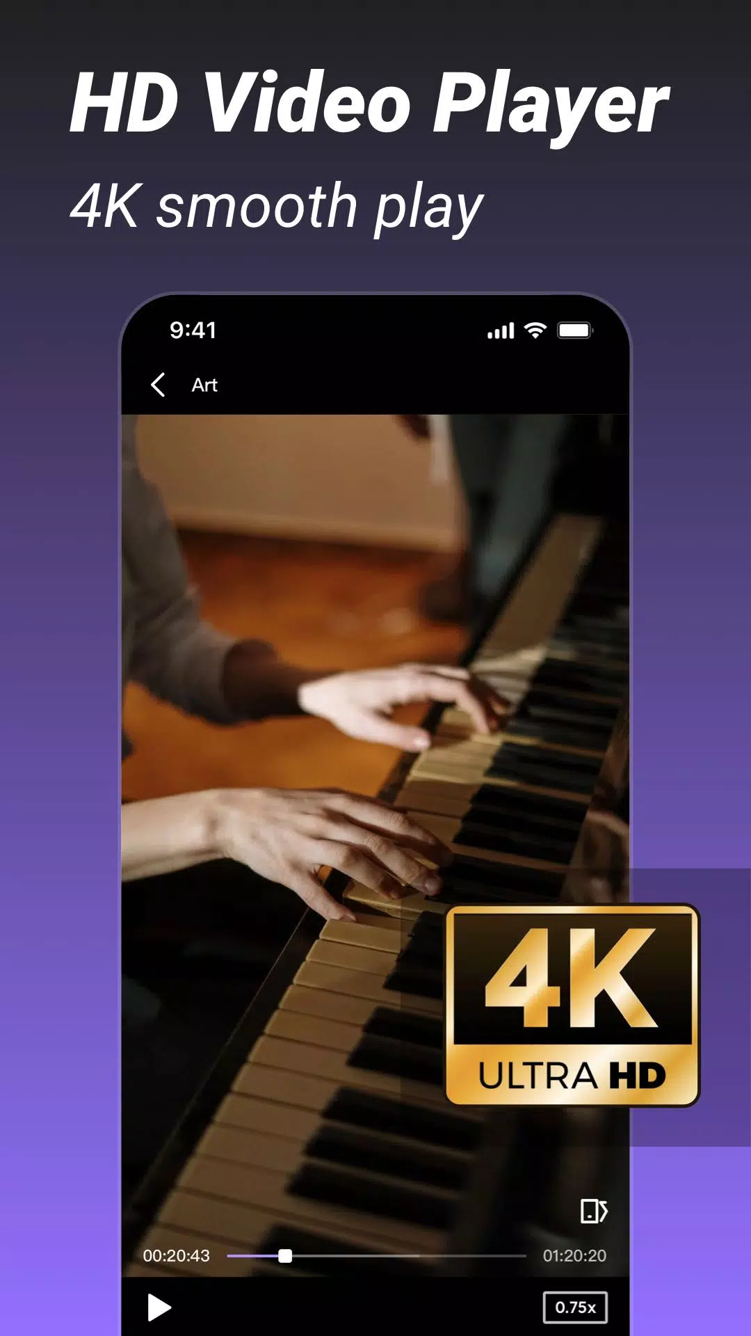 Provid - Video Player स्क्रीनशॉट 0