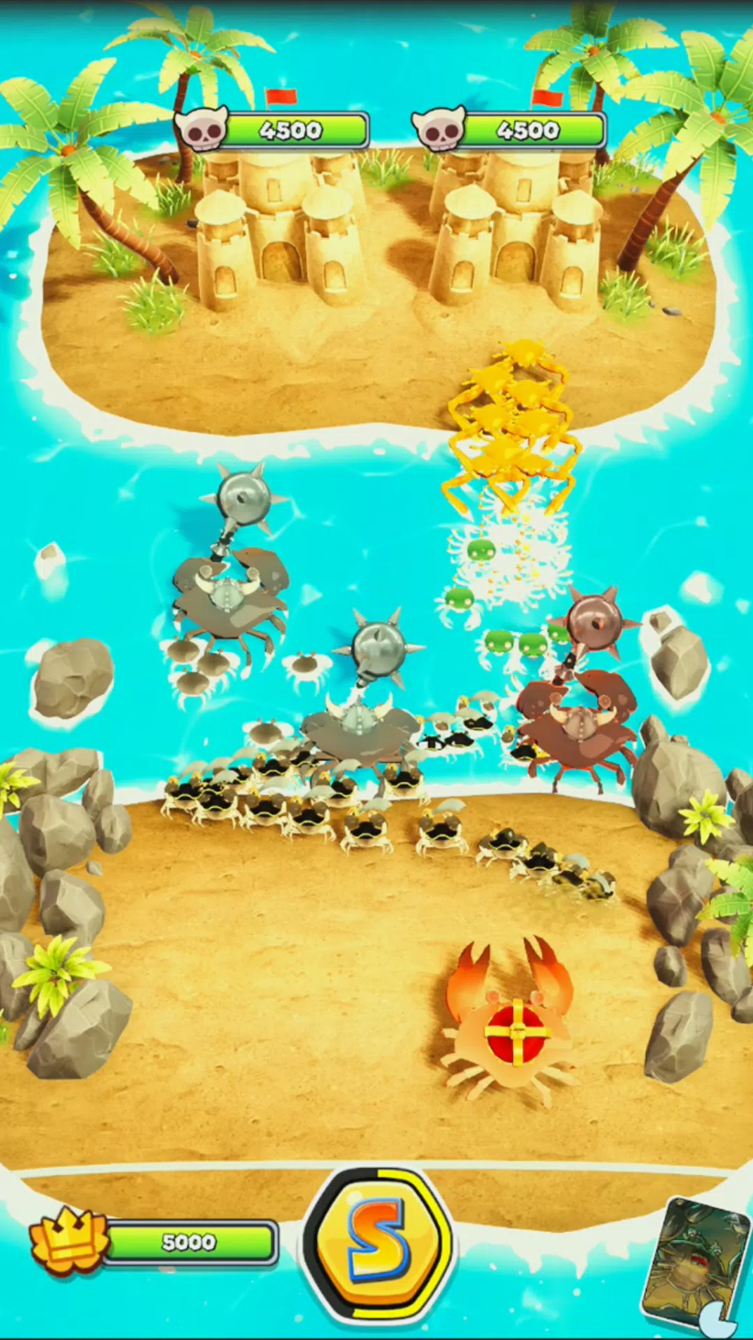 King of Crabs - Invasion Zrzut ekranu 2