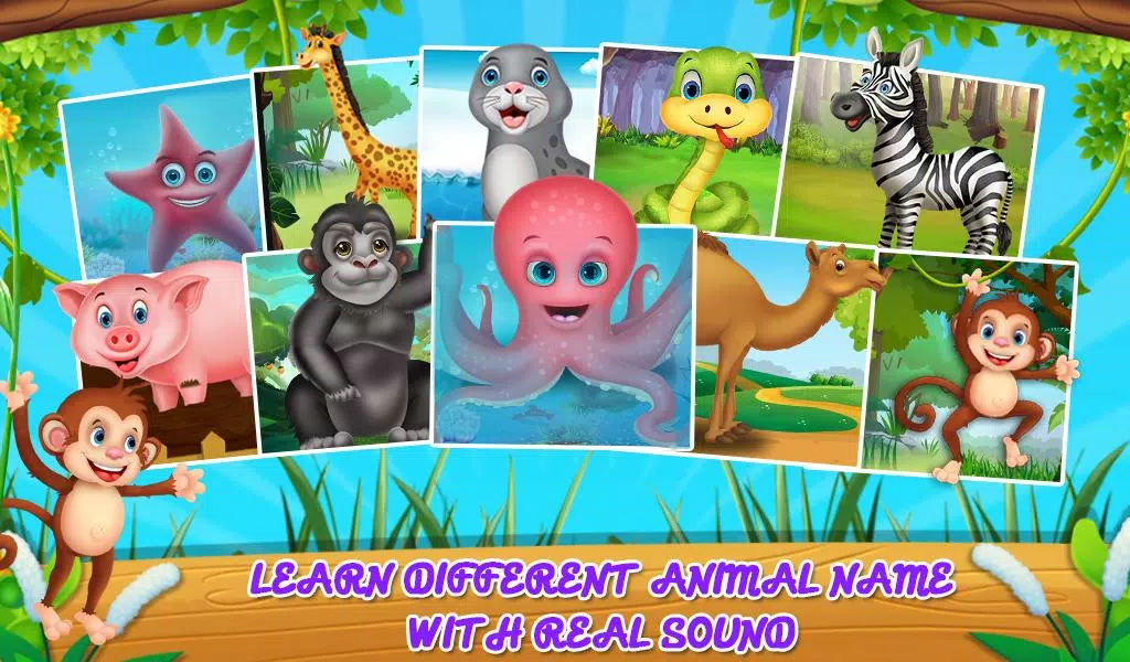 Learning Animal Sounds Games應用截圖第2張