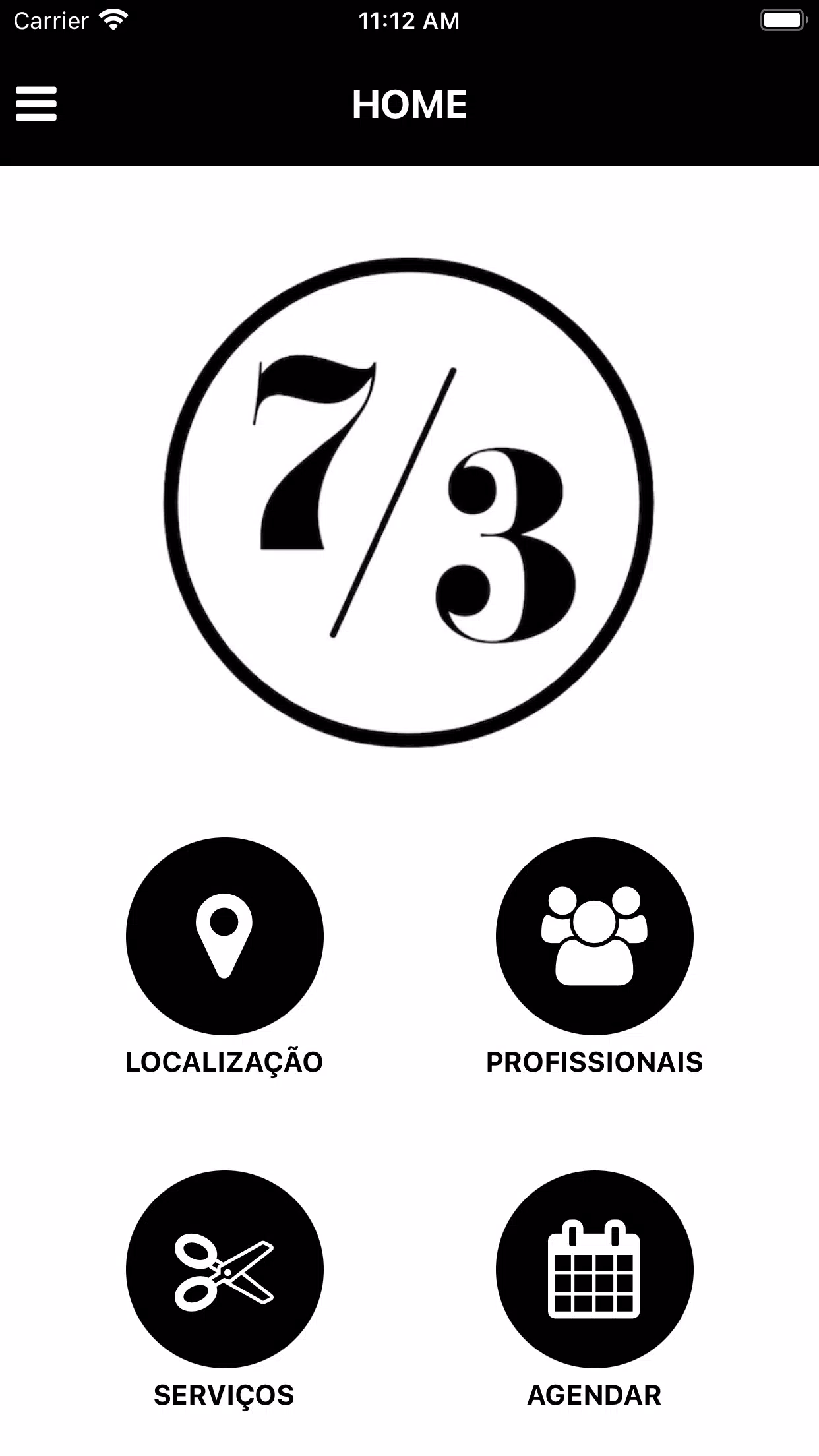 7/3 barbearia Screenshot 0