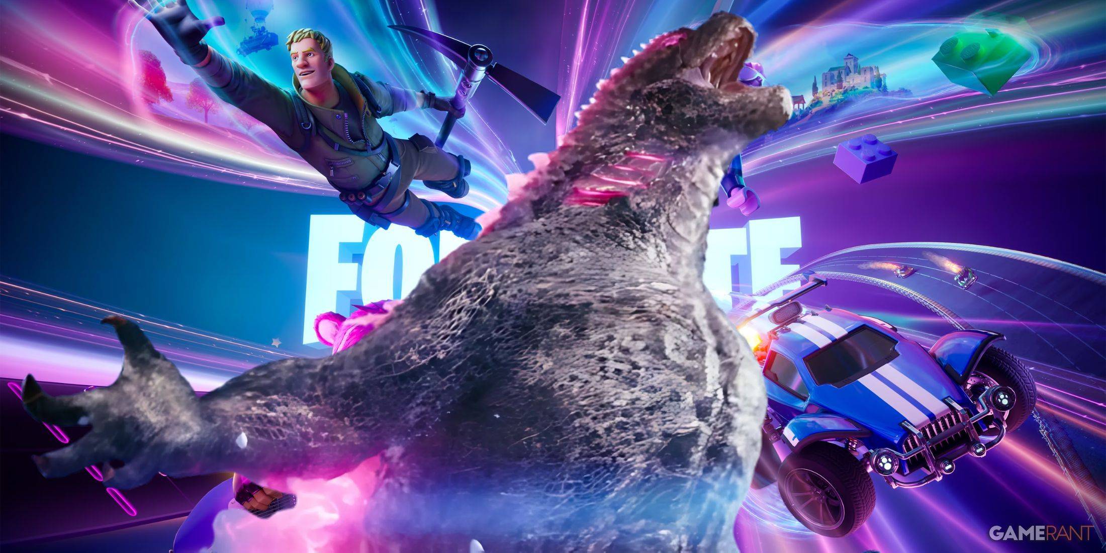 Preparati: nuove skin Fortnite con Godzilla e altri mostri trapelati