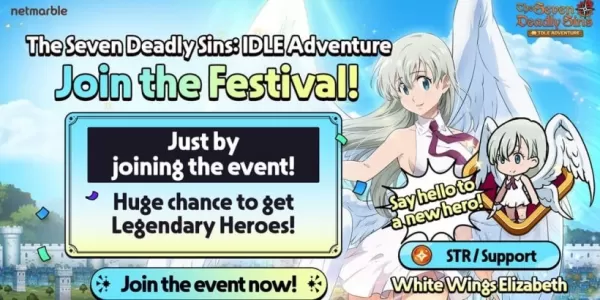 Yedi Ölümcül Günah: Idle Adventure, White Wings Elizabeth ile yeni bir karakter ekliyor