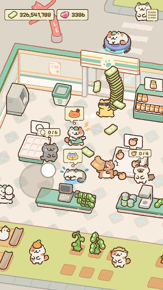 Cat Mart: Cute Grocery Shop Mod應用截圖第1張