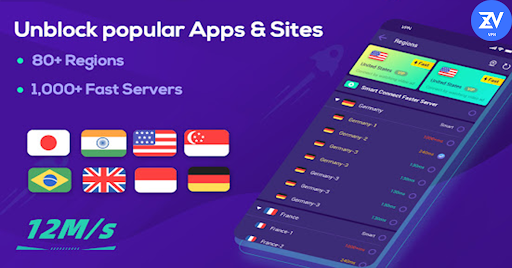 Zwx Vpn - 150Mb/s Speed Server Captura de pantalla 3