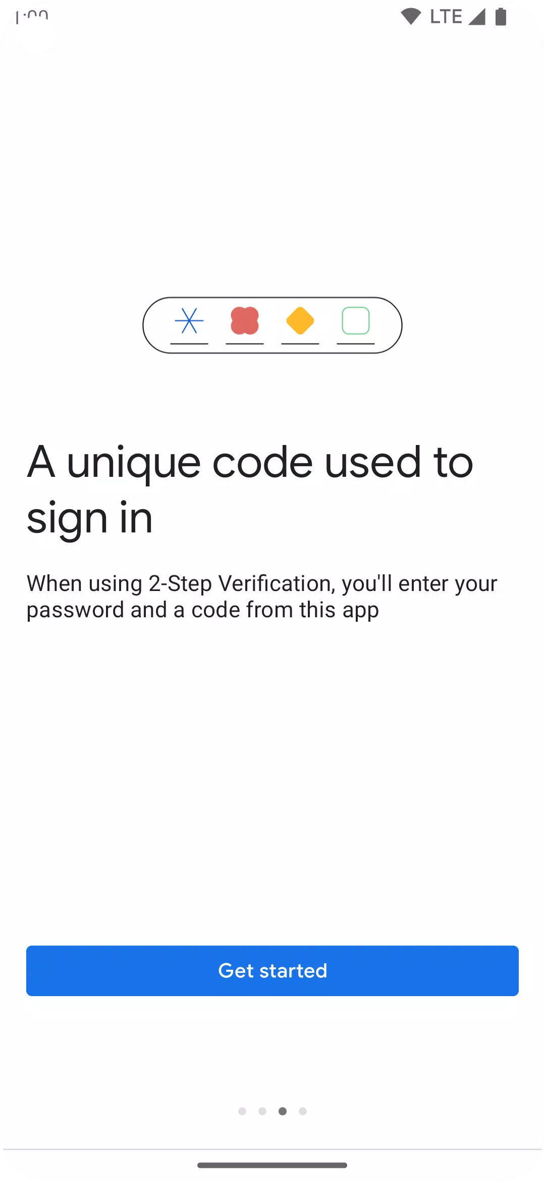 Google Authenticator ภาพหน้าจอ 2