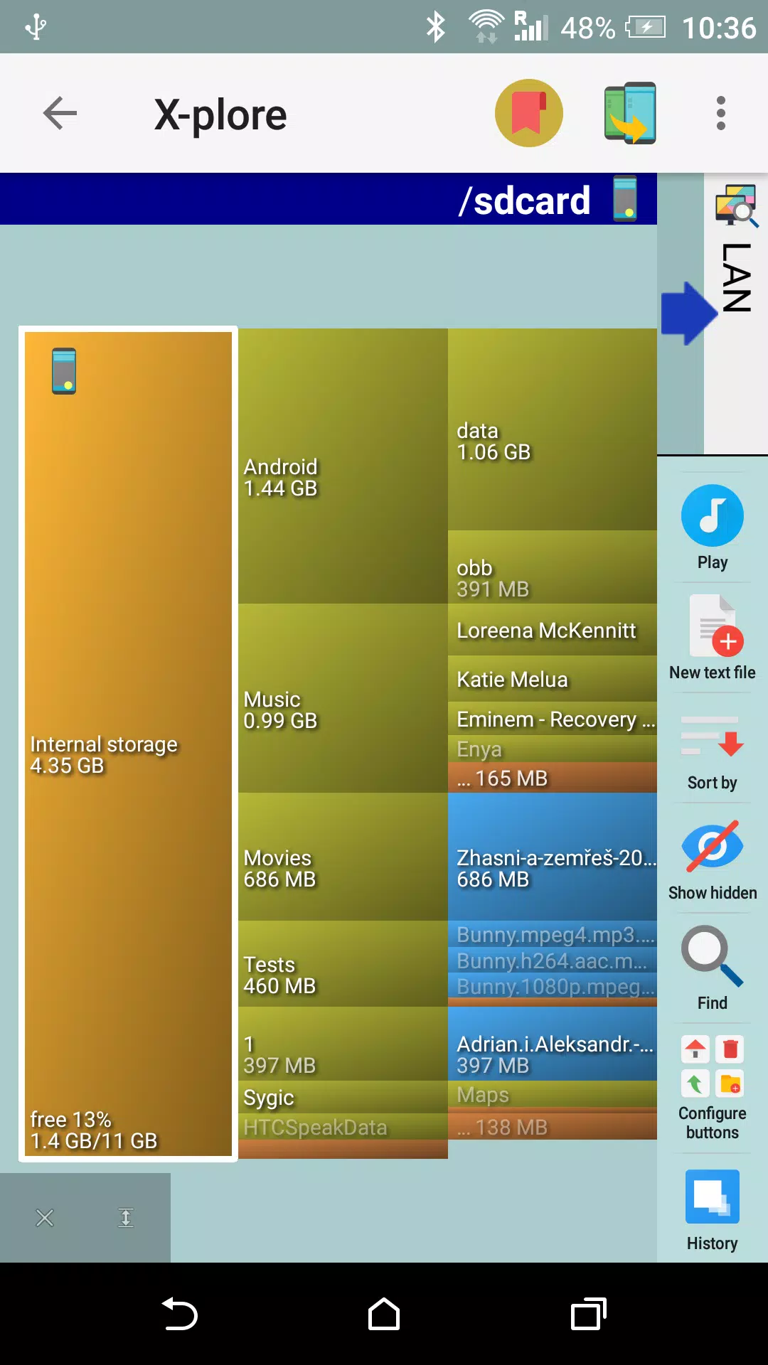 X-plore File Manager स्क्रीनशॉट 3