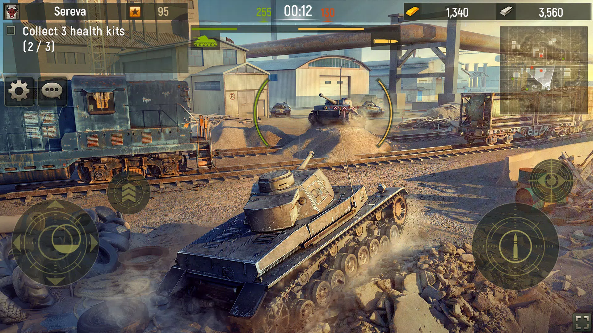 Grand Tanks: WW2 Tank Games应用截图第3张