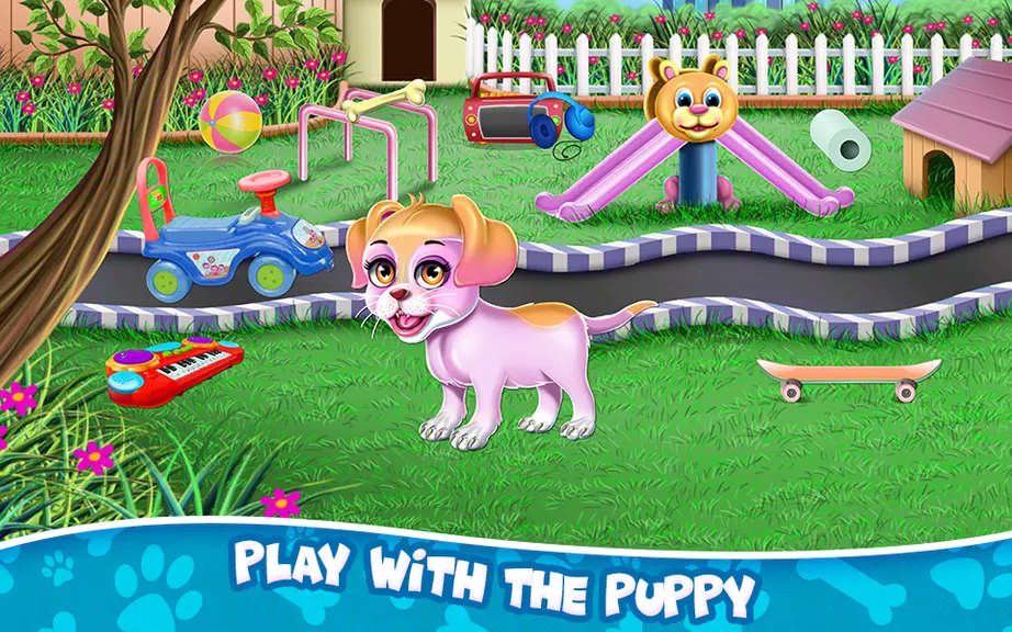 Fluffy Puppy Play and Care應用截圖第2張