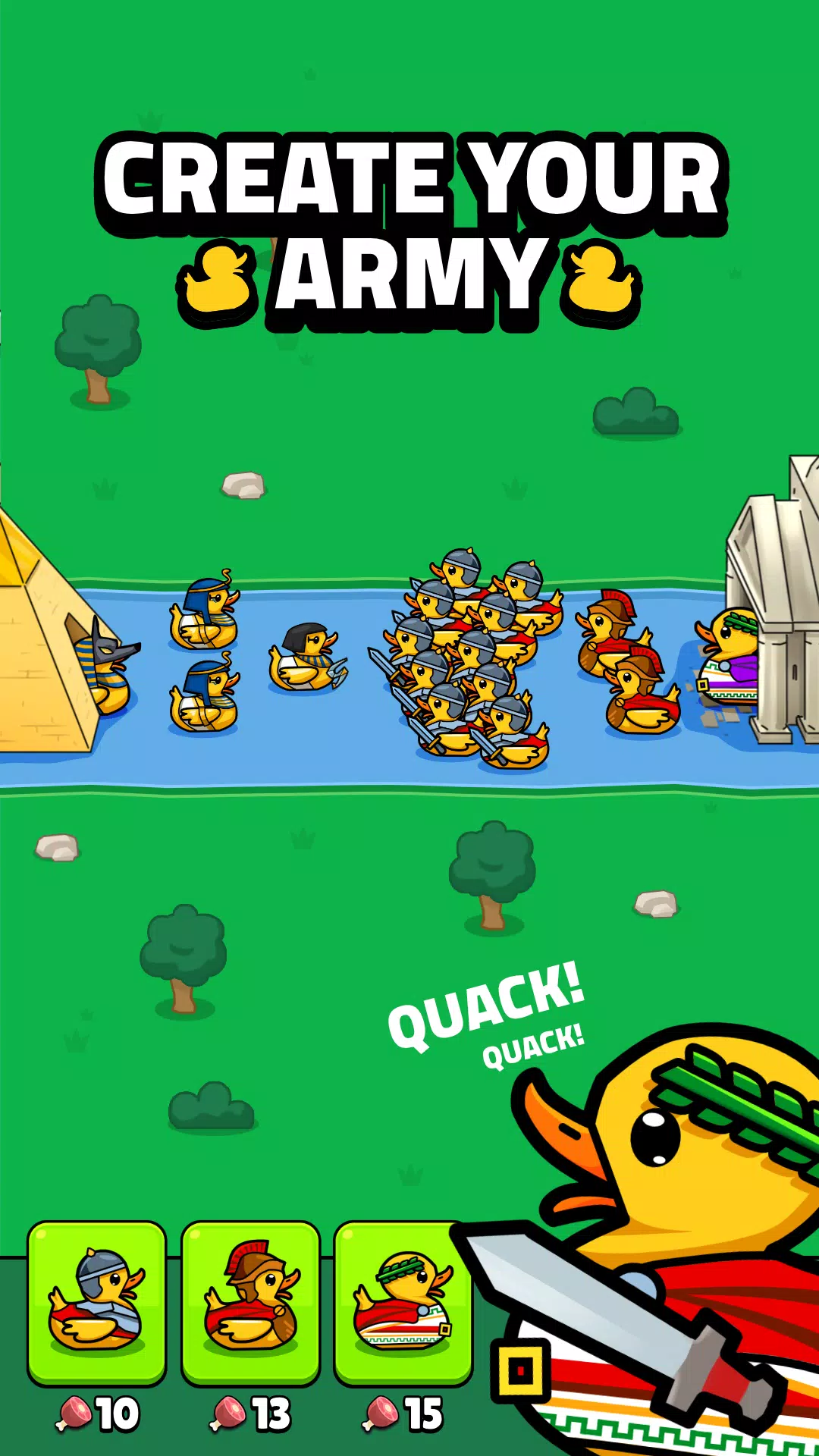 Age of Duck Warriors: War Game 스크린샷 3