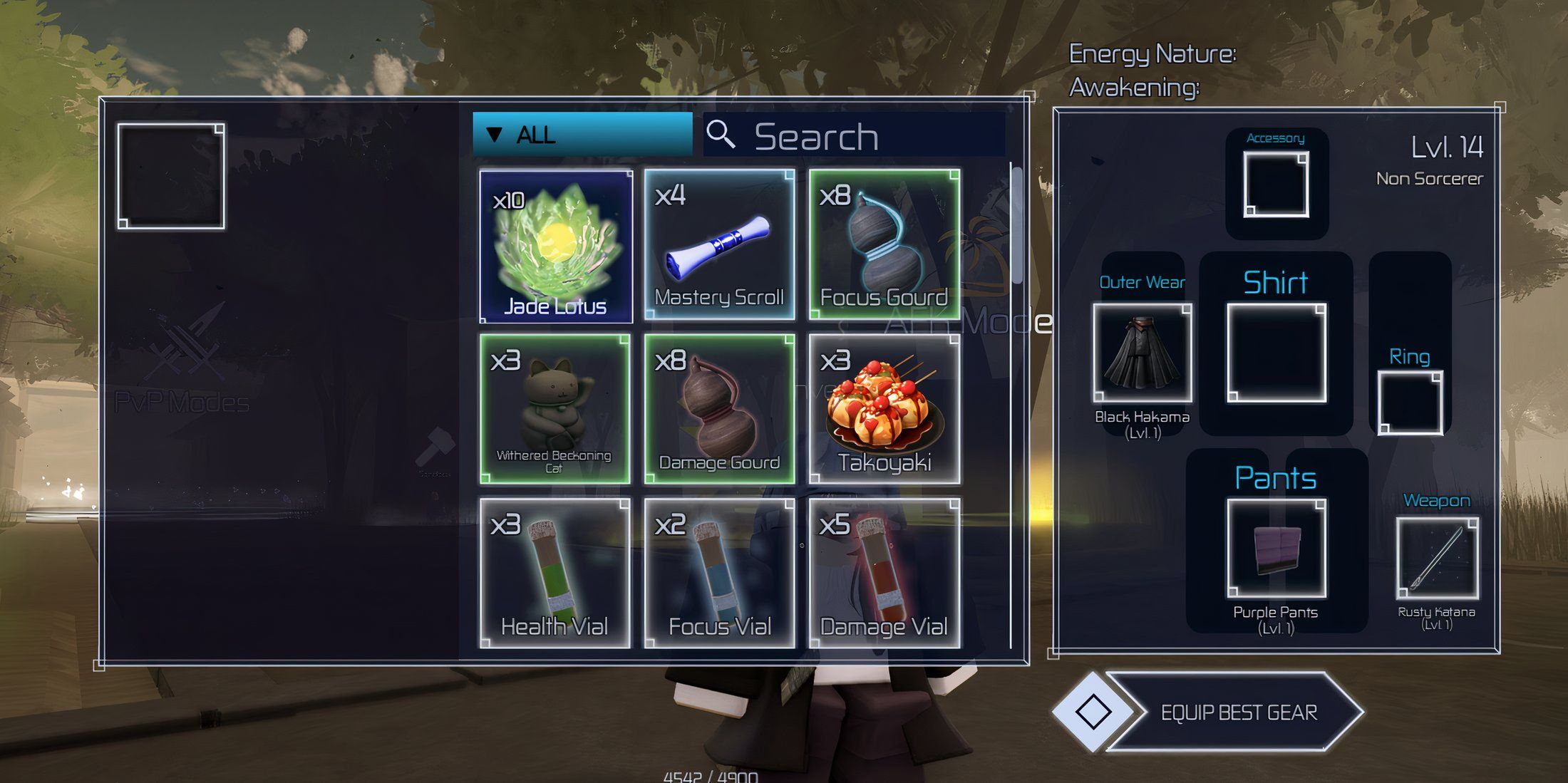 Utilisation de Jade Lotus à Jujutsu Infinite