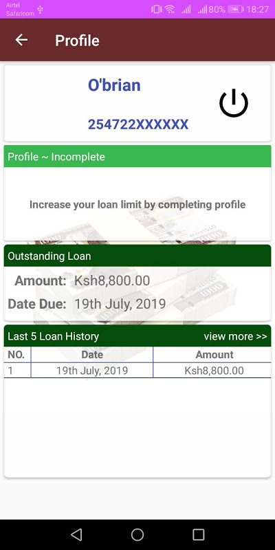 Loans Chap Chap Captura de pantalla 3
