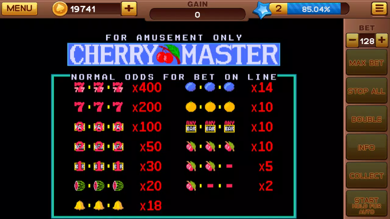 Cherry Master 92 Schermafbeelding 2