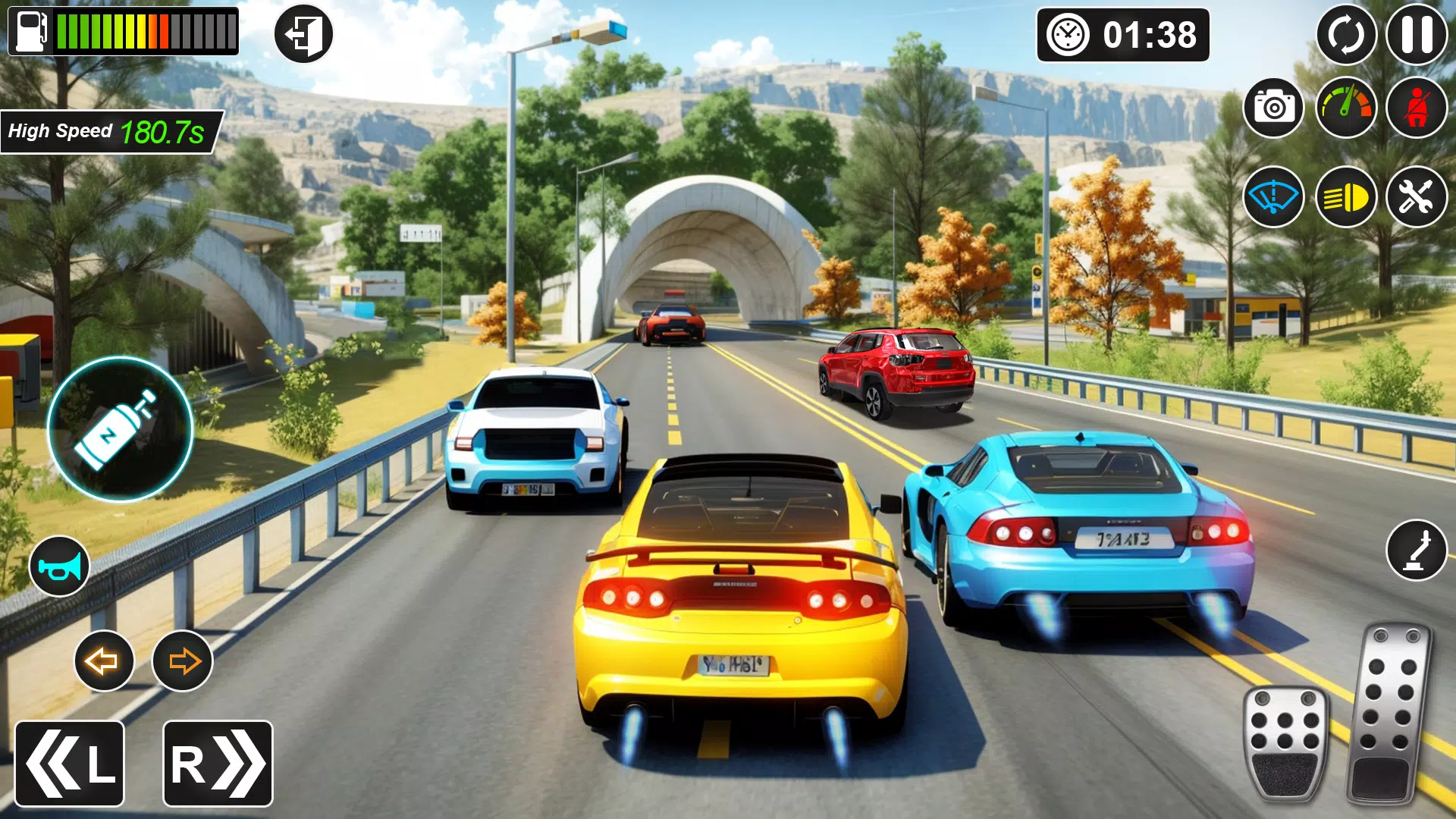 High Speed - Car Racing Game Tangkapan skrin 3