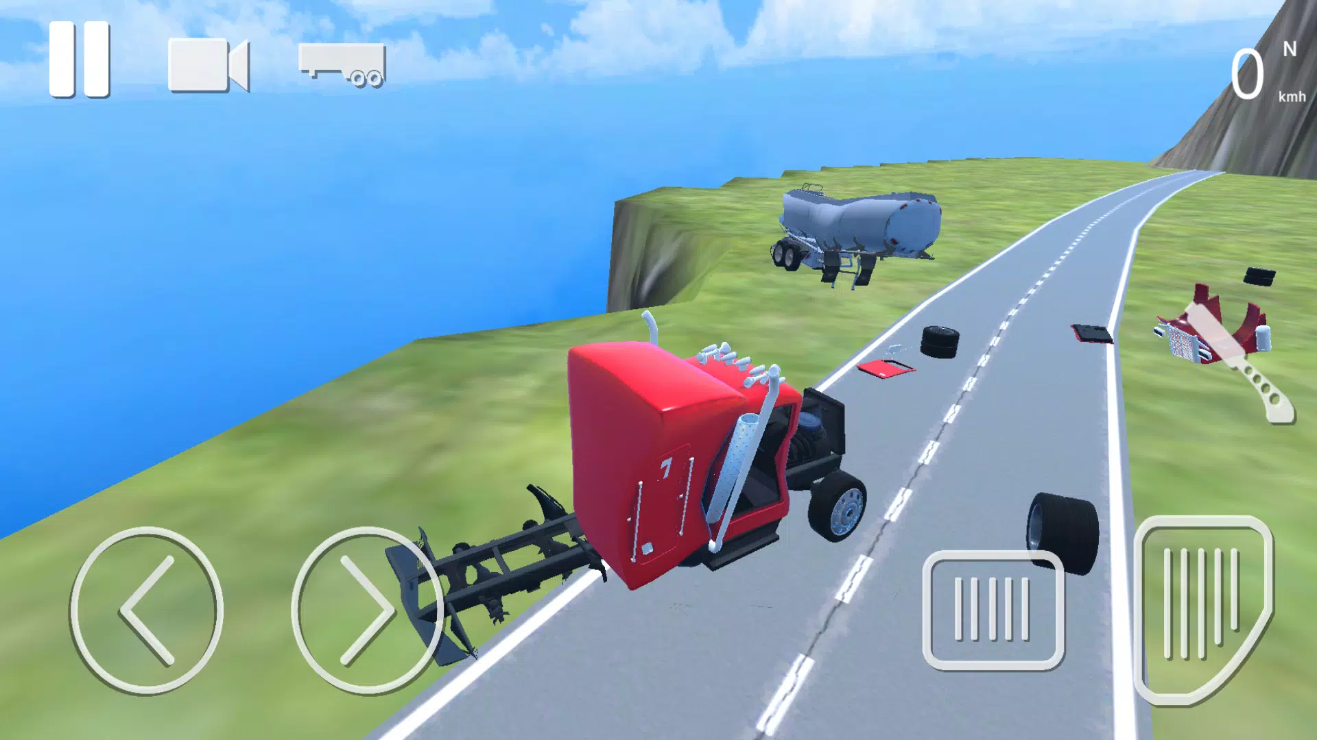 Truck Crash Simulator Accident スクリーンショット 0