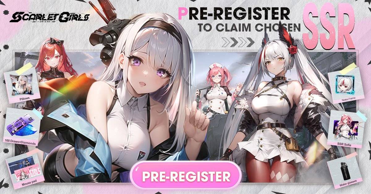 Scarlet Girls Pre-Registration Now Open: Formidable Battle Squads Await