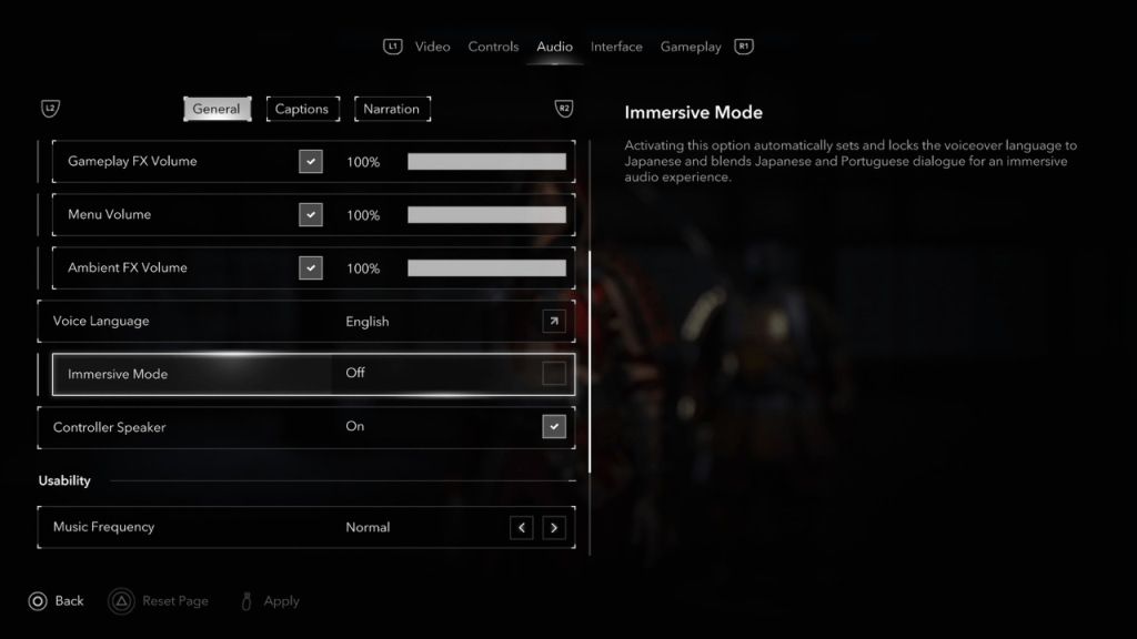 Immersive Mode comparison screenshot