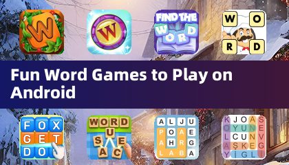 Fun Word Games to Play on Android